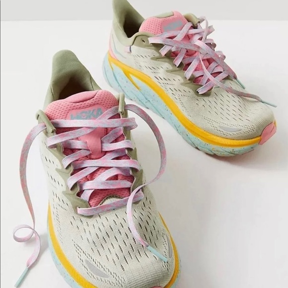 SOLD | HOKA Free People Clifton - size 6 (W) seaweed/green tea FP Movement HOKA - Picture 3 of 12